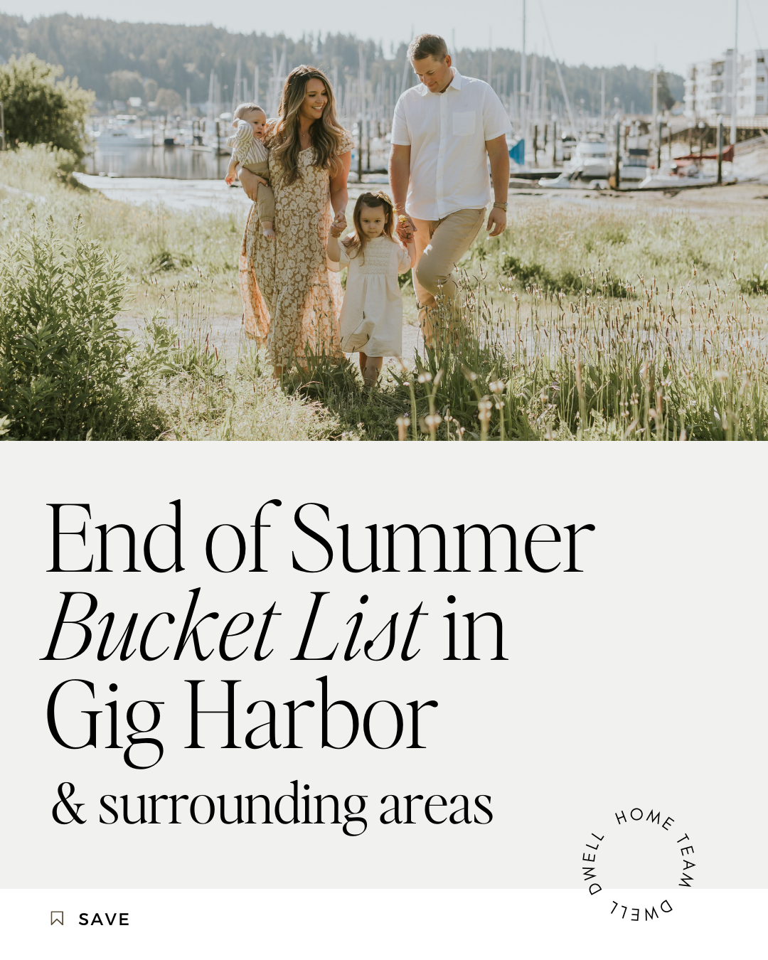 Things to do in Gig Harbor Washington - from dwell home team