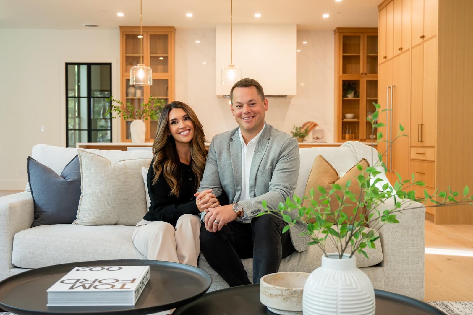 Christina and Nick Fitzer of Dwell Home Team.