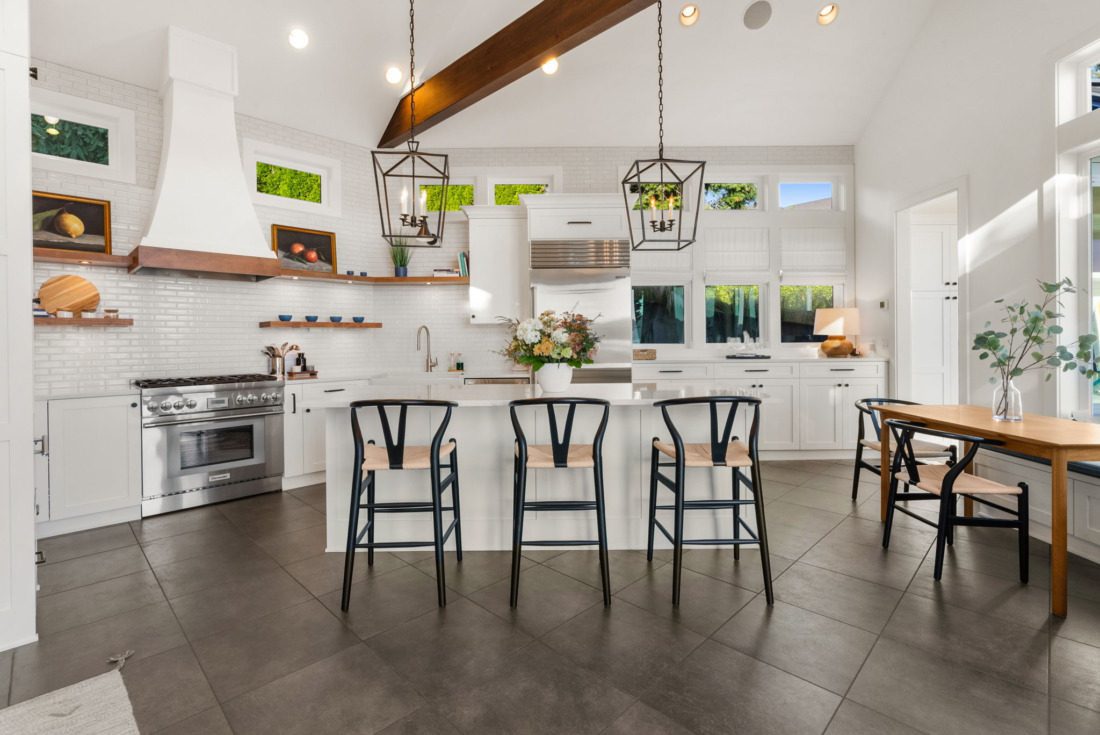 chefs kitchen in fox island